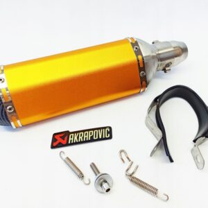 KOŃCÓWKA WYDECH TŁUMIK 4T UNIWERSALNY ZŁOTY