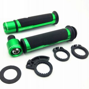 SPORTOWE MANETKI Z CIĘŻARKAMI I ROLGAZEM KOLOR ZIELONY