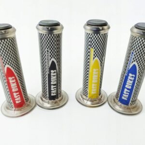 MANETKI GRIPY ENDURO SM CROSS SUPERMOTO Z NAPISEM FAST BIKES PERPORMANCE