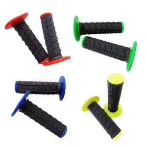 MANETKI GRIPY DERBI APRILIA RIEJU Z WYPUSTKAMI Czarny + Kolor